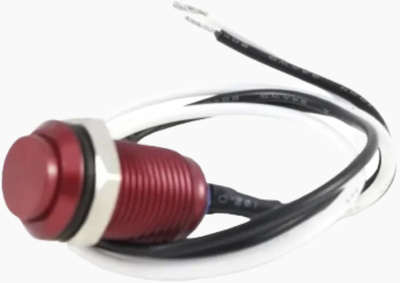 Allparts - Momentary Kill Switch 10mm Red