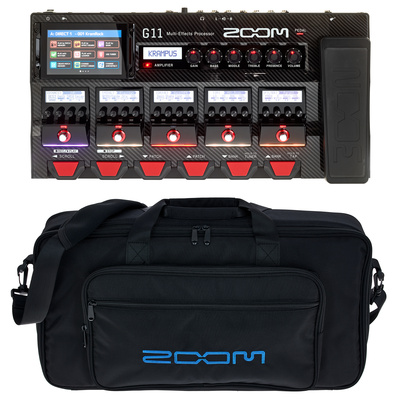 Zoom - G 11 Guitar Effect/Bag Bundle