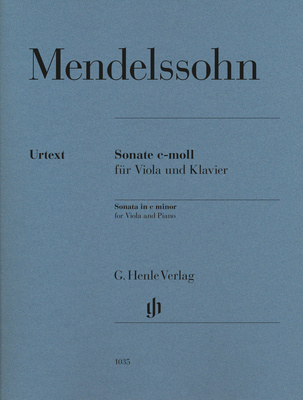 Henle Verlag - Mendelssohn Violasonate Henle Verlag - Mendelssohn Violasonate