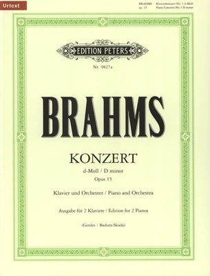 Edition Peters - Brahms Klavierkonzert Nr. 1