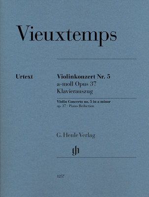 Henle Verlag - Vieuxtemps Violinkonzert Nr. 5