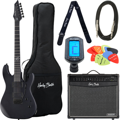 Harley Benton - HWY-25BKS Progressive S Bundle