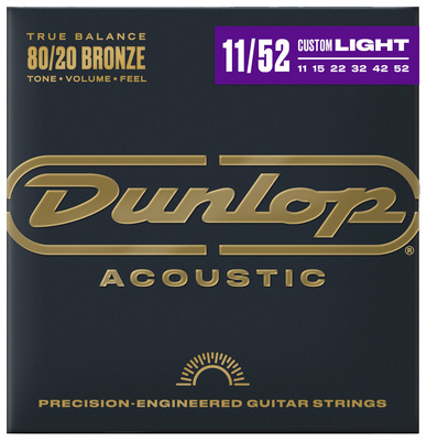 Dunlop - Bronze Acoustic Set 11-52 Dunlop - Bronze Acoustic Set 11-52