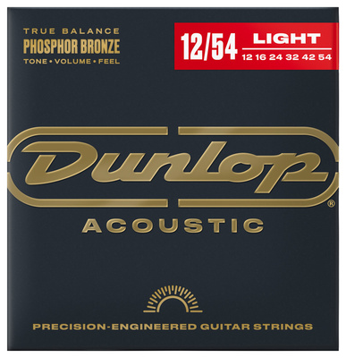 Dunlop - Ph/Bronze Acoustic Set 12-54 Dunlop - Ph/Bronze Acoustic Set 12-54