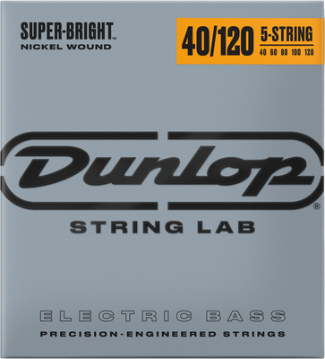 Dunlop - Super Bright 40-120 Ni 5str L Dunlop - Super Bright 40-120 Ni 5str L