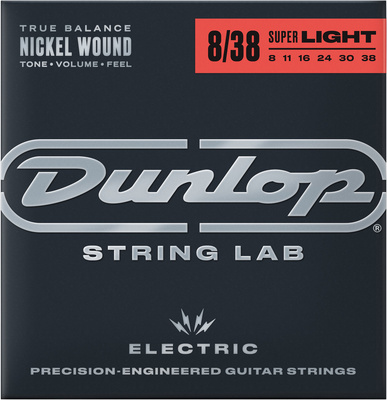 Dunlop - Nickel Electric Set 08-38 Dunlop - Nickel Electric Set 08-38