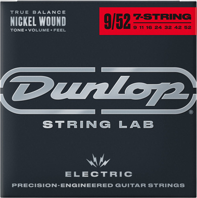 Dunlop - Nickel Electric Set 09-52 7str Dunlop - Nickel Electric Set 09-52 7str