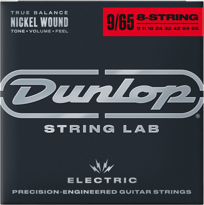 Dunlop - Nickel Electric Set 09-65 8str Dunlop - Nickel Electric Set 09-65 8str