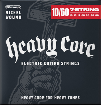 Dunlop - Heavy Core El Set 10-60 7str Dunlop - Heavy Core El Set 10-60 7str