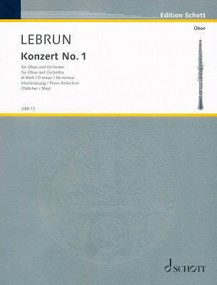 Schott - Lebrun Concert Nr. 1 d-moll