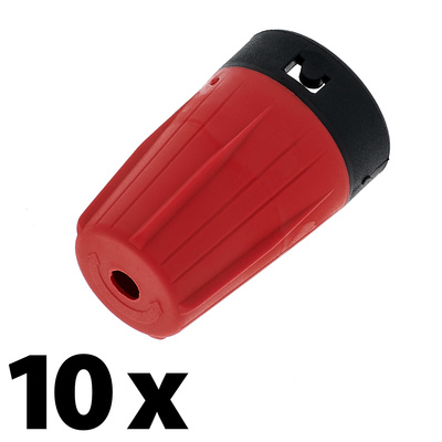 Neutrik - BST-BNC-2 red 10x