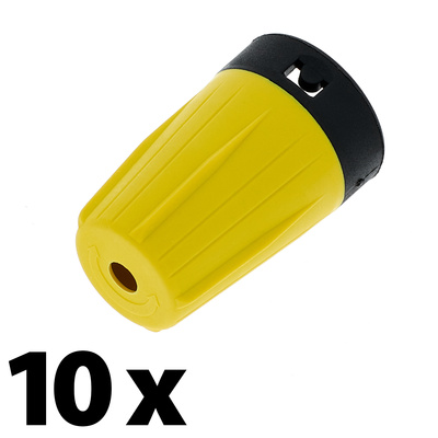 Neutrik - BST-BNC-4 yellow 10x