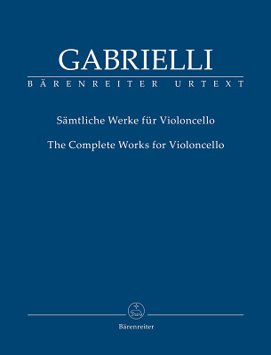 BÃ¤renreiter - Gabrielli Werke fÃ¼r Cello