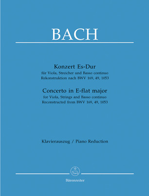 Bärenreiter - Bach Violakonzert Bärenreiter - Bach Violakonzert