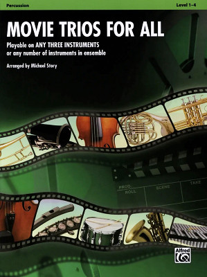 Alfred Music Publishing - Movie Trios For All Percussion