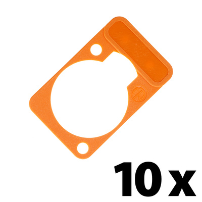 Neutrik - DSS-3 Orange 10x