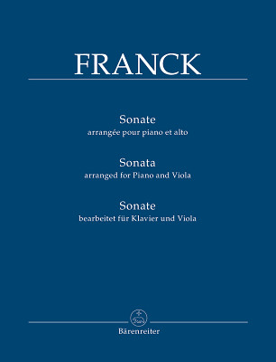 BÃ¤renreiter - Franck Sonate Viola