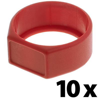 Neutrik - XCR Ring Red 10x