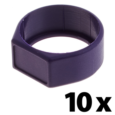 Neutrik - XCR Ring violet 10x