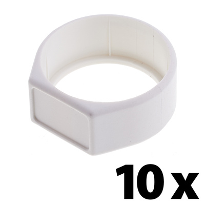 Neutrik - XCR Ring White 10x