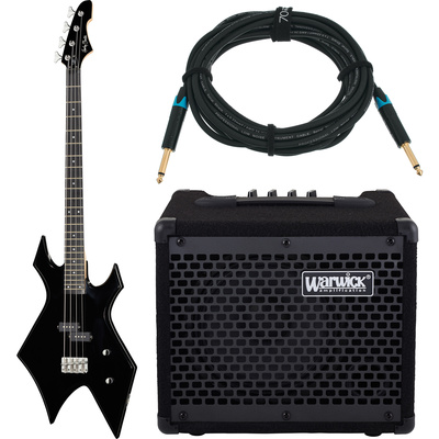 Harley Benton - WB-20BK Rock Series w/Warwick