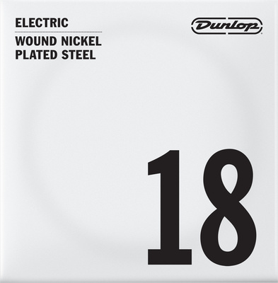 Dunlop - Nickel Wound Single Str 018w Dunlop - Nickel Wound Single Str 018w