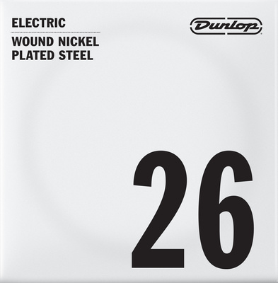 Dunlop - Nickel Wound Single Str 026w