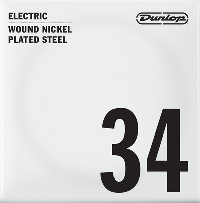 Dunlop - Nickel Wound Single Str 034w