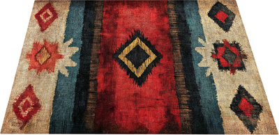 Drum N Base - Drum Mat Earth Red