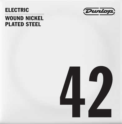 Dunlop - Nickel Wound Single Str 042w