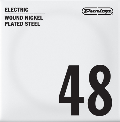 Dunlop - Nickel Wound Single Str 048w Dunlop - Nickel Wound Single Str 048w