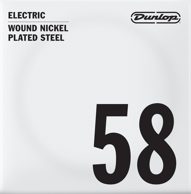Dunlop - Nickel Wound Single Str 058w Dunlop - Nickel Wound Single Str 058w