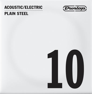 Dunlop - Plain Steel Single String 010