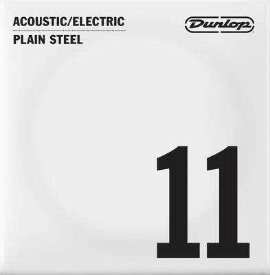 Dunlop - Plain Steel Single String 011