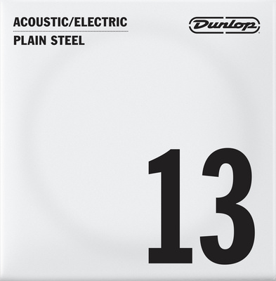 Dunlop - Plain Steel Single String 013
