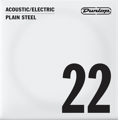 Dunlop - Plain Steel Single String 022