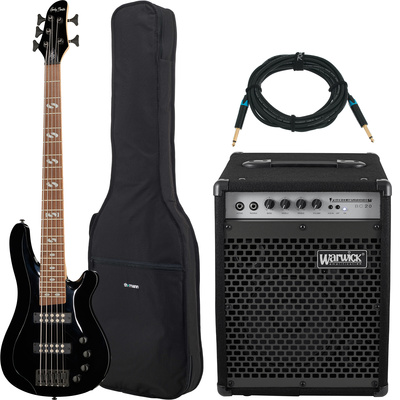 Harley Benton - B-550 Black Prog w/Warwick Harley Benton - B-550 Black Prog w/Warwick