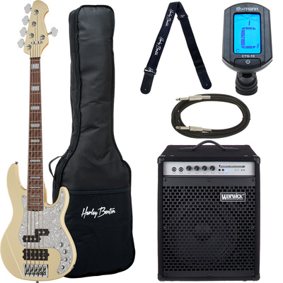 Harley Benton - Enhanced MP-5EB Creme/Warwick Harley Benton - Enhanced MP-5EB Creme/Warwick