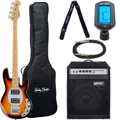 Harley Benton - MM-84A SB Deluxe Set w/Warwick