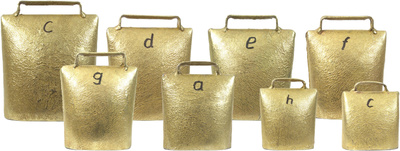 Thomann - Musikglocken Set C4-C5 D