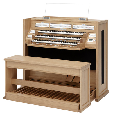 Johannus Premium - Live 3T, Light Oak, Concave