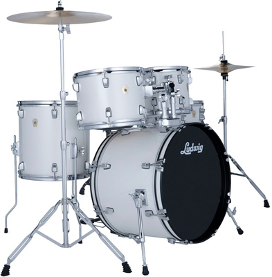 Ludwig - Accent Fuse 5pc Snow Dust