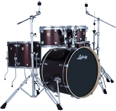 Ludwig - 'Evolution 22'' 6pc Caramel Spkl'