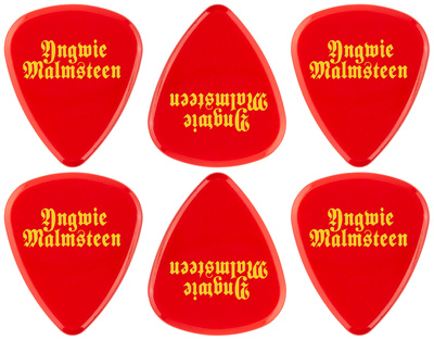 Dunlop - Yngwie Malmsteen RED Pick Dunlop - Yngwie Malmsteen RED Pick