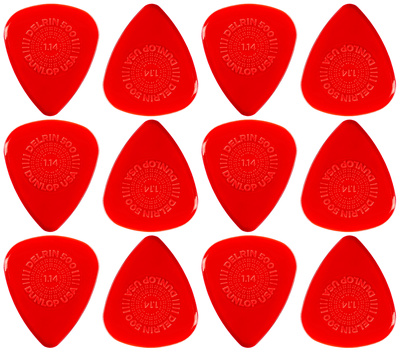 Dunlop - Primegrip Delrin 500 1.14 mm Dunlop - Primegrip Delrin 500 1.14 mm