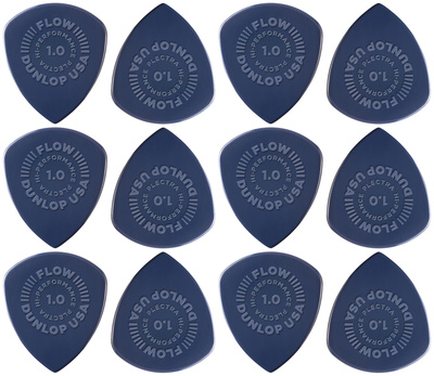 Dunlop - Flow Nylon Pick 1.0 mm Dunlop - Flow Nylon Pick 1.0 mm