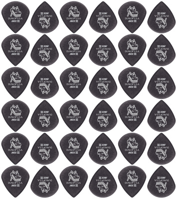 Dunlop - Gator Grip Jazz III Pick 1.4 Dunlop - Gator Grip Jazz III Pick 1.4