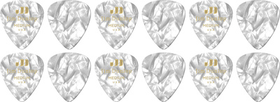 Dunlop - Celluloid White Pearloid MD Dunlop - Celluloid White Pearloid MD