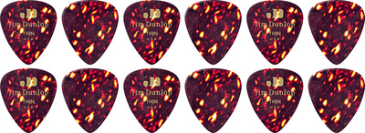 Dunlop - Celluloid Shell Pick Thin Dunlop - Celluloid Shell Pick Thin
