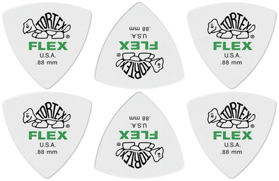 Dunlop - Tortex Flex Triangle .88 mm